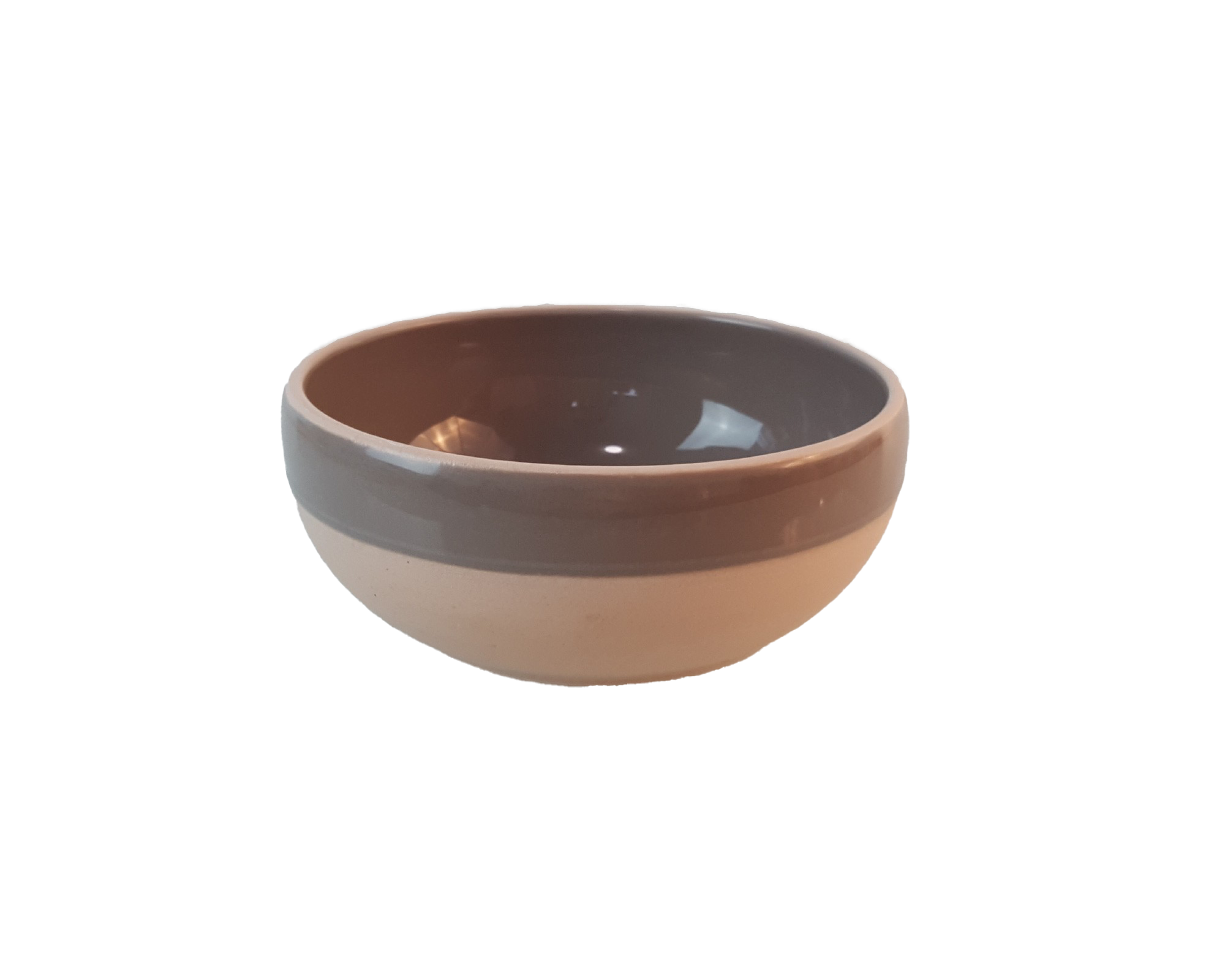 Ciotola per cereali beige-marrone Ciotola per cereali beige-marrone