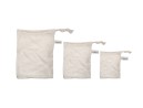 Set di 3 sacchetti in cotone per frutta e verdura