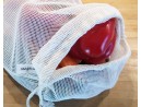 Set di 3 sacchetti in cotone per frutta e verdura