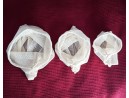Set di 3 sacchetti in cotone per frutta e verdura