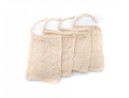 Sacchetti di sapone in cotone per la doccia, set da 4