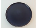 Piatto da portata in ceramica blu scuro