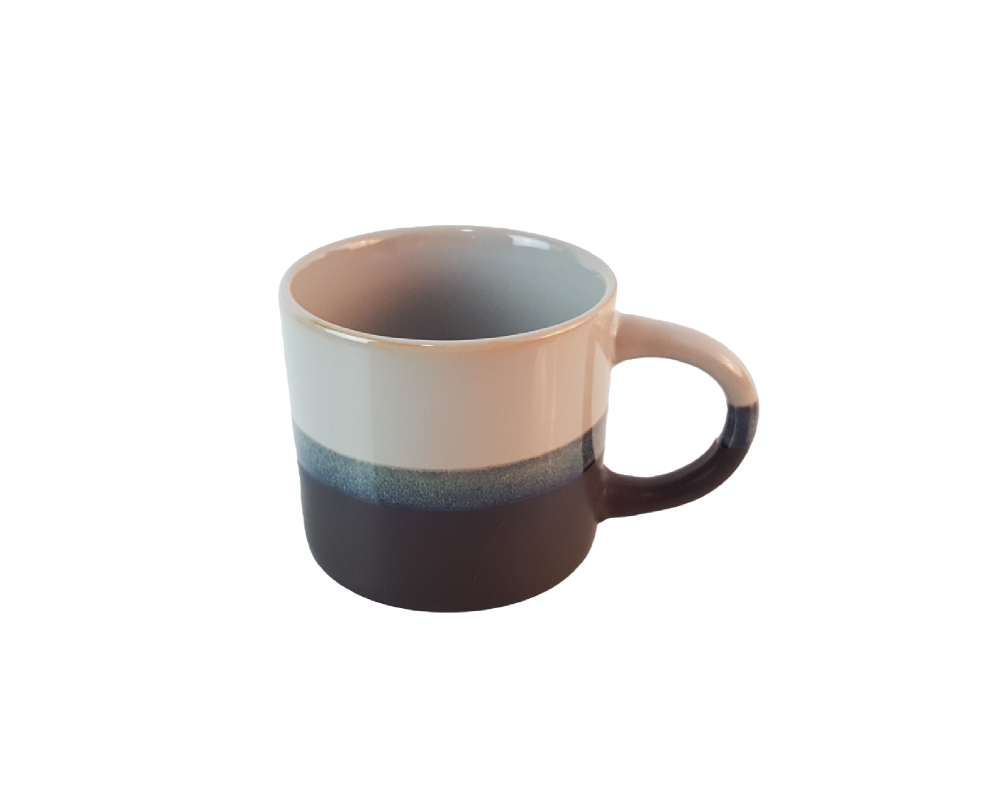 Tazza blu-marrone chiaro 340ml