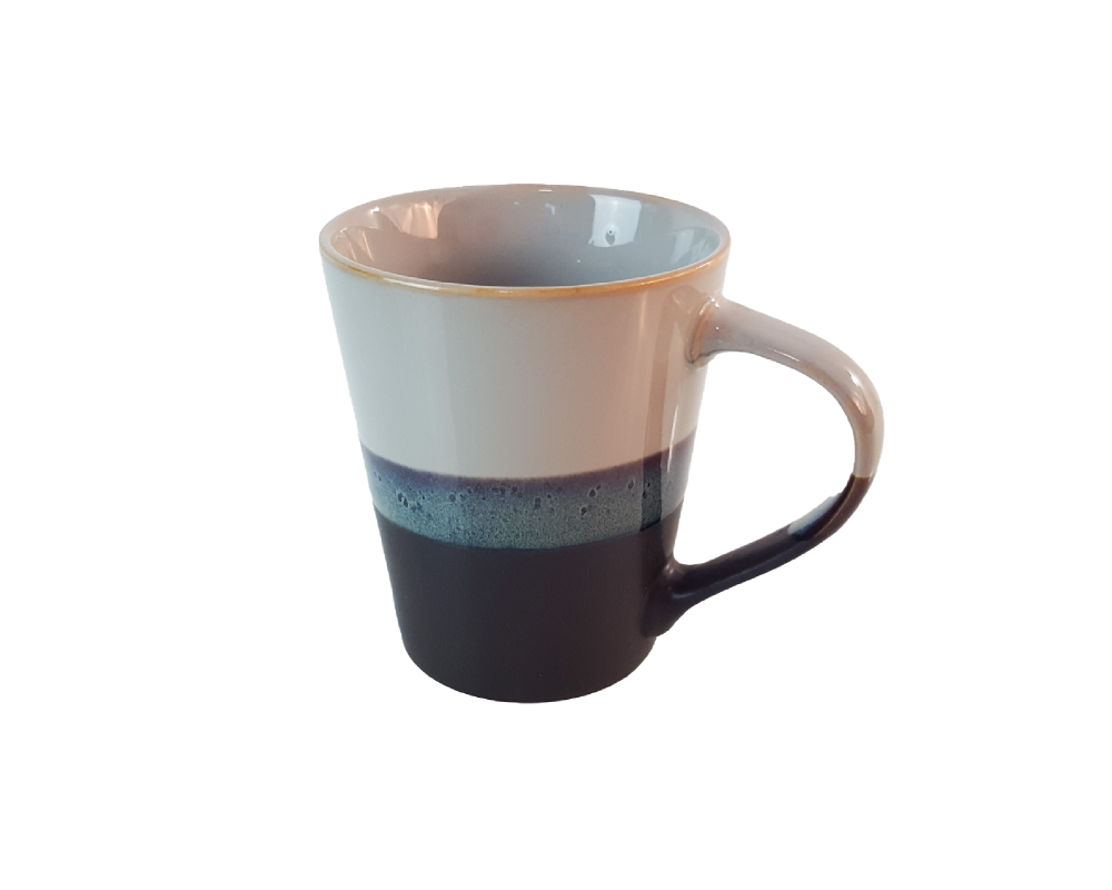 Cup light blue-brown 360ml