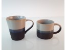Tasse hellblaubraun 360ml