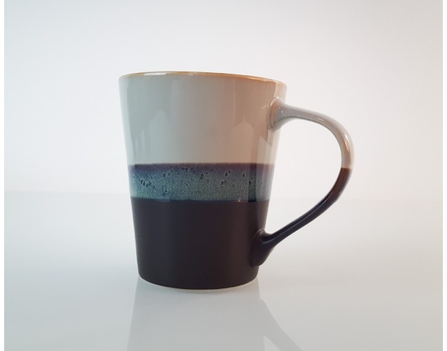 Tasse hellblaubraun 360ml