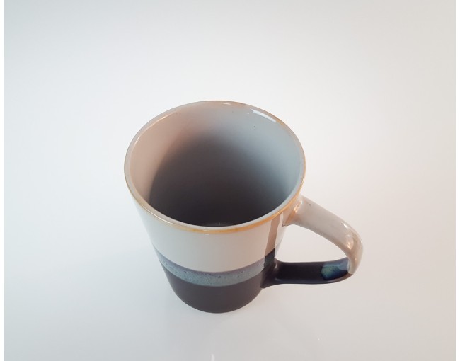Tasse hellblaubraun 360ml