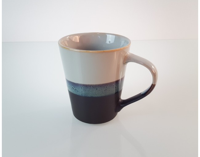 Cup light blue-brown 360ml