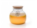 Teekanne mit  Bambus-Deckel 1000 ml