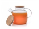 Teiera con coperchio in bambù 1400 ml