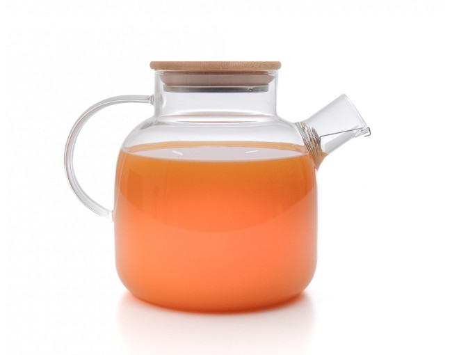 Teiera con coperchio in bambù 1400 ml