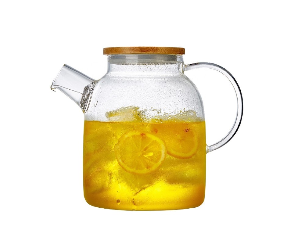 Teapot with bamboo lid 1500 ml