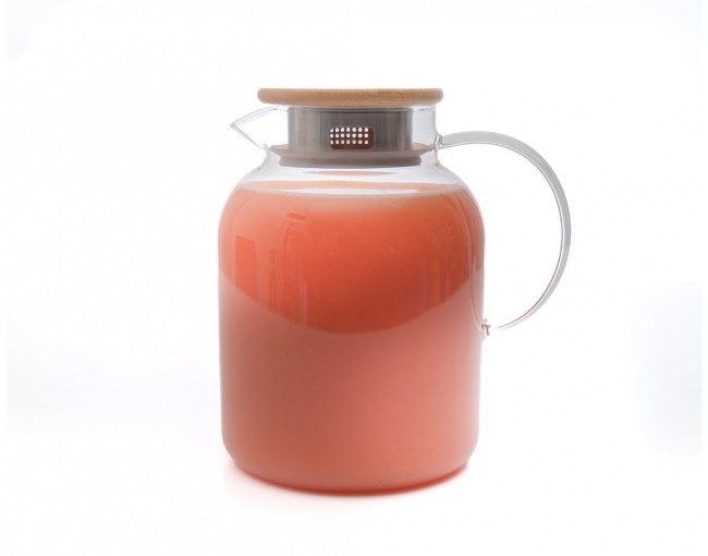 Teiera con coperchio in bambù 1700 ml