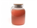 Teekanne mit  Bambus-Deckel 1400 ml
