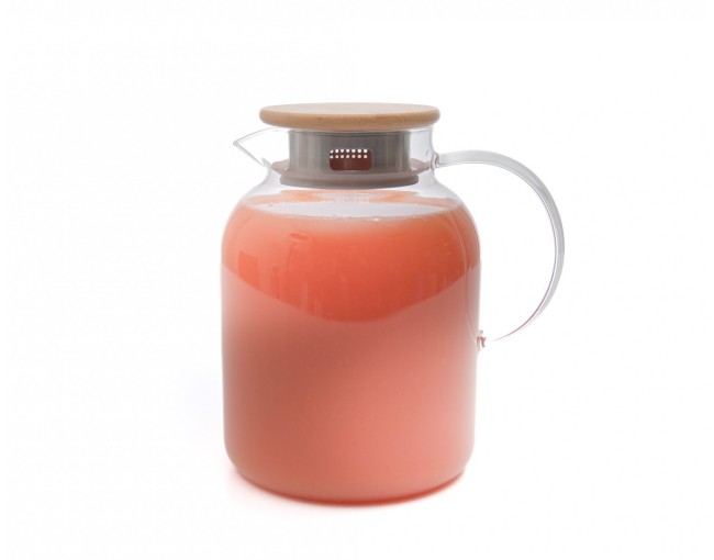 Teiera con coperchio in bambù 1700 ml