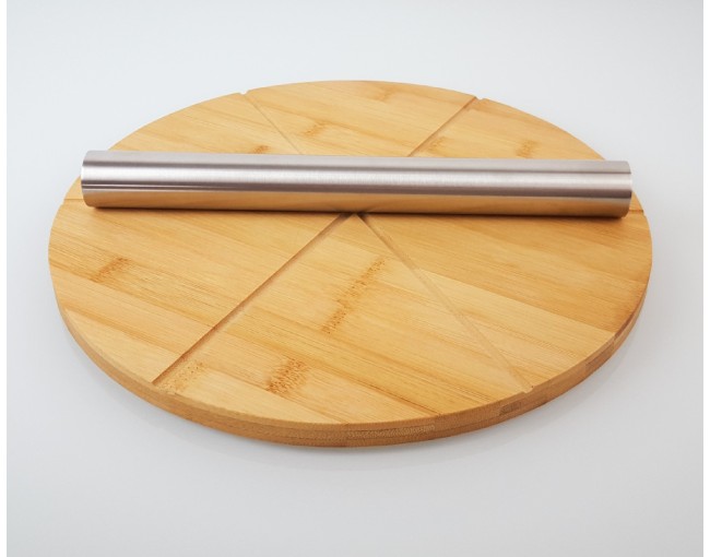 Stainless steel rolling pin