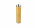 Thermos bottle with tea strainer