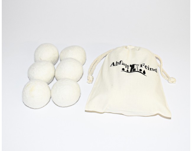 Trocknerbälle klein 6er Set
