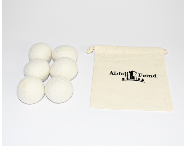 Palline per asciugatrice, set piccolo da 6