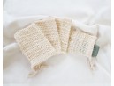 Seifenbeutel aus Sisal zum Duschen 4er Set