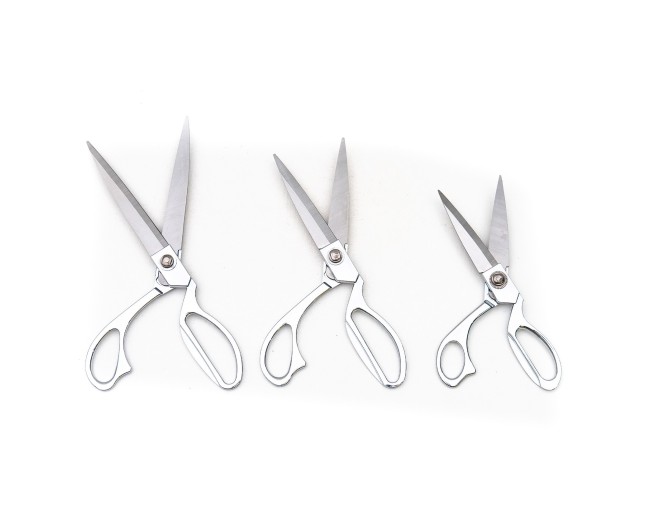 Schneiderschere Edelstahl und Aluminium 3 Finger 23cm