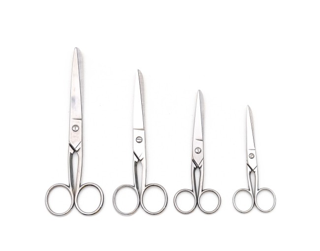 Schere aus Edelstahl 2 Finger 17cm