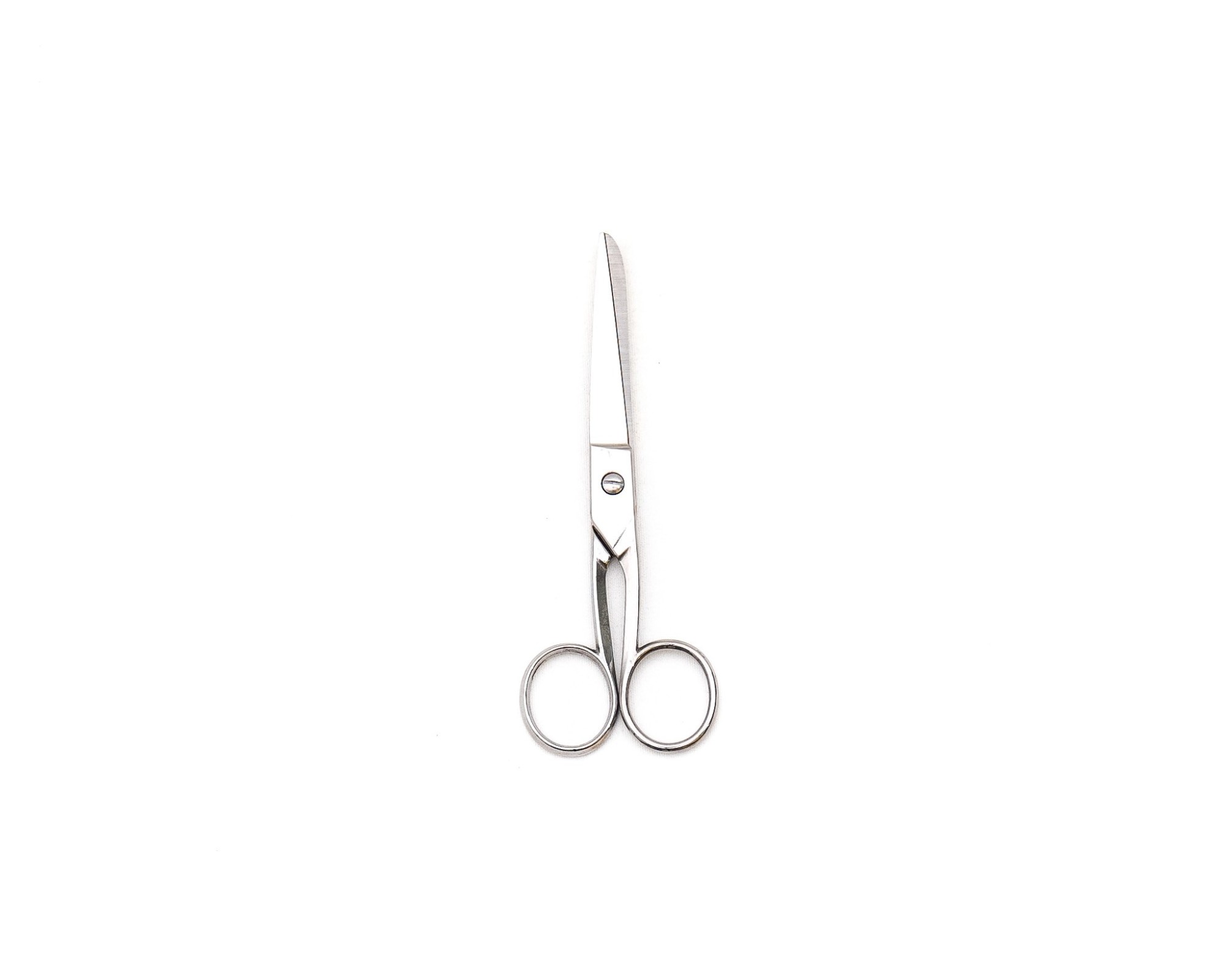 Ciseaux en acier inoxydable 2 doigts 17cm Ciseaux en acier inoxydable 2 doigts 17cm