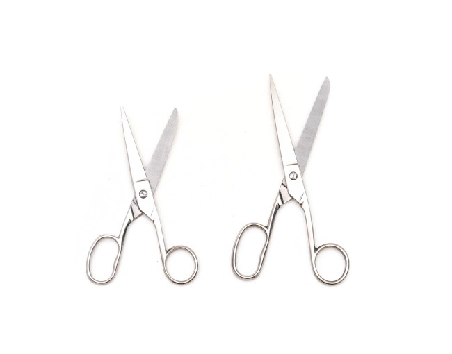 Schere aus Edelstahl 3 Finger 17cm