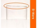 B-Stock Round storage jars with bamboo lids individually