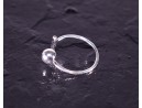 Silberring verstellbar offen - für jeden Anlass geeignet