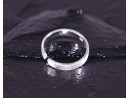 Eleganter Silberring mit matter Oberfläche