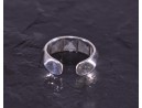 Silberring im Punk Design