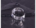 Silberring im Punk Design