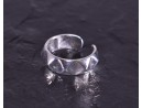 Silberring im Punk Design