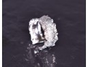 Silberring in gehämmerter Wellenform