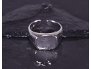 Silberring mit Siegelringdesign