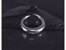 Zeitlos eleganter Silberring