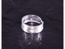 Zeitloser Silberring Klassiker elegant designt