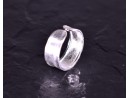 Zeitloser Silberring Klassiker elegant designt