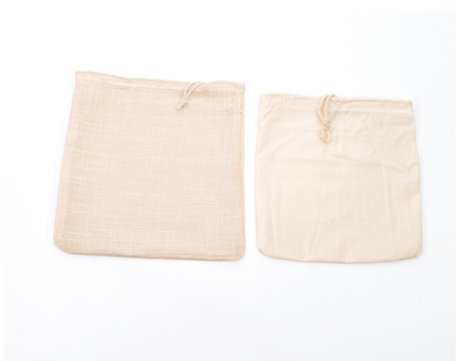 Nut milk bag cotton & nut milk bag hemp