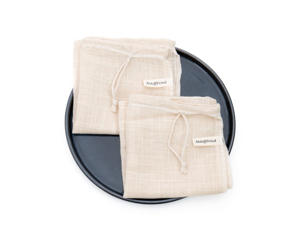 Nut milk bags hemp set of 2