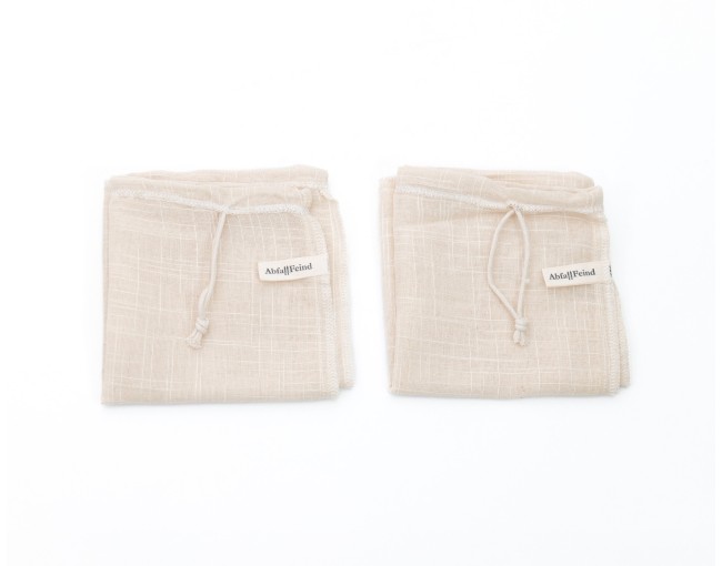 Nut milk bags hemp set of 2